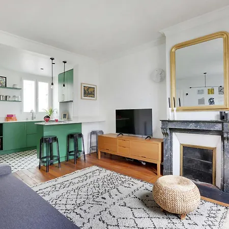 Magnificent Apartment- 1br-4p- Arc De Triomphe דירה
