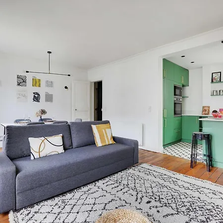Magnificent Apartment- 1br-4p- Arc De Triomphe דירה פריז